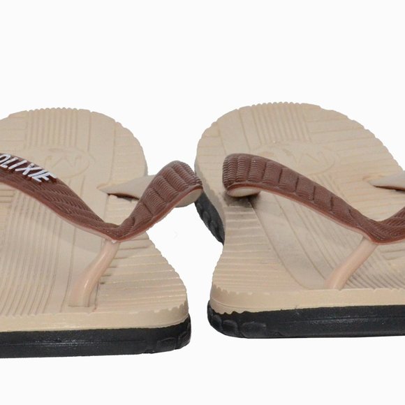 Comfort Men's Flip Flops Beach Home Outdoor Thong Sandals Apricot - Picture 4 of 5